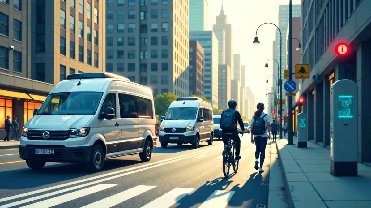 Elektromobilität im Fokus: E-Transporter, Batteriekapazität und städtischer Verkehr