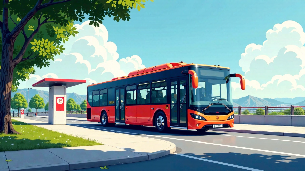E-Gelenkbusse in Erfurt: Klimaziel, E-Motoren und Ladesäulen-Spaß