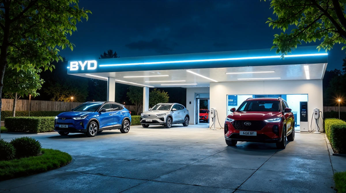 BYD: Händlernetz, Neuzulassungen und Innovationen im Elektroautomarkt