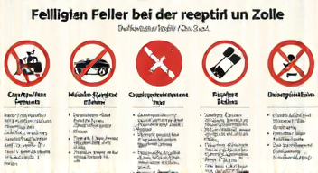 Die 6 häufigsten Fehler bei der Reaktion auf Zölle