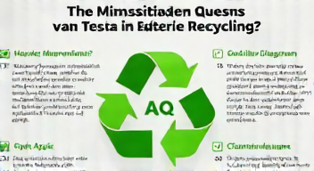 Die 5 meistgestellten Fragen (FAQ) zu Batterierecycling