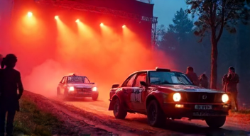 Die musikalische Begleitung der Rallyes