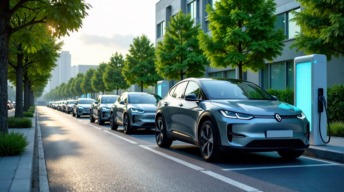 Dynamisches Laden von Elektroautos: Einsparungen, Technologie, Flottenmanagement