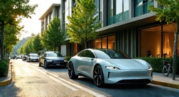 Kulturelle Reflexion über die Zukunft des E-Autos (3/10)