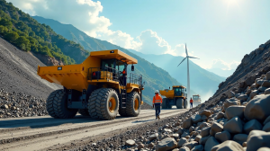 Die Zukunft des Bergbaus: Elektrifizierung, Nachhaltigkeit und Batterietechnologie